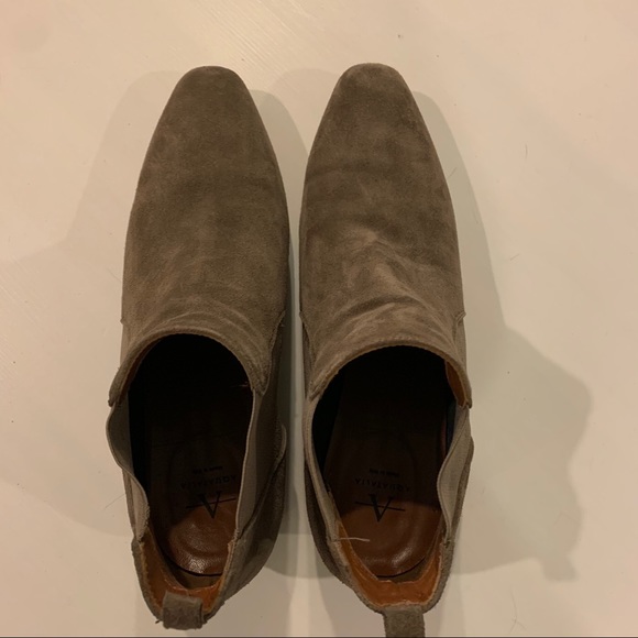 Aquatalia Tan Suede Booties - Picture 10 of 10